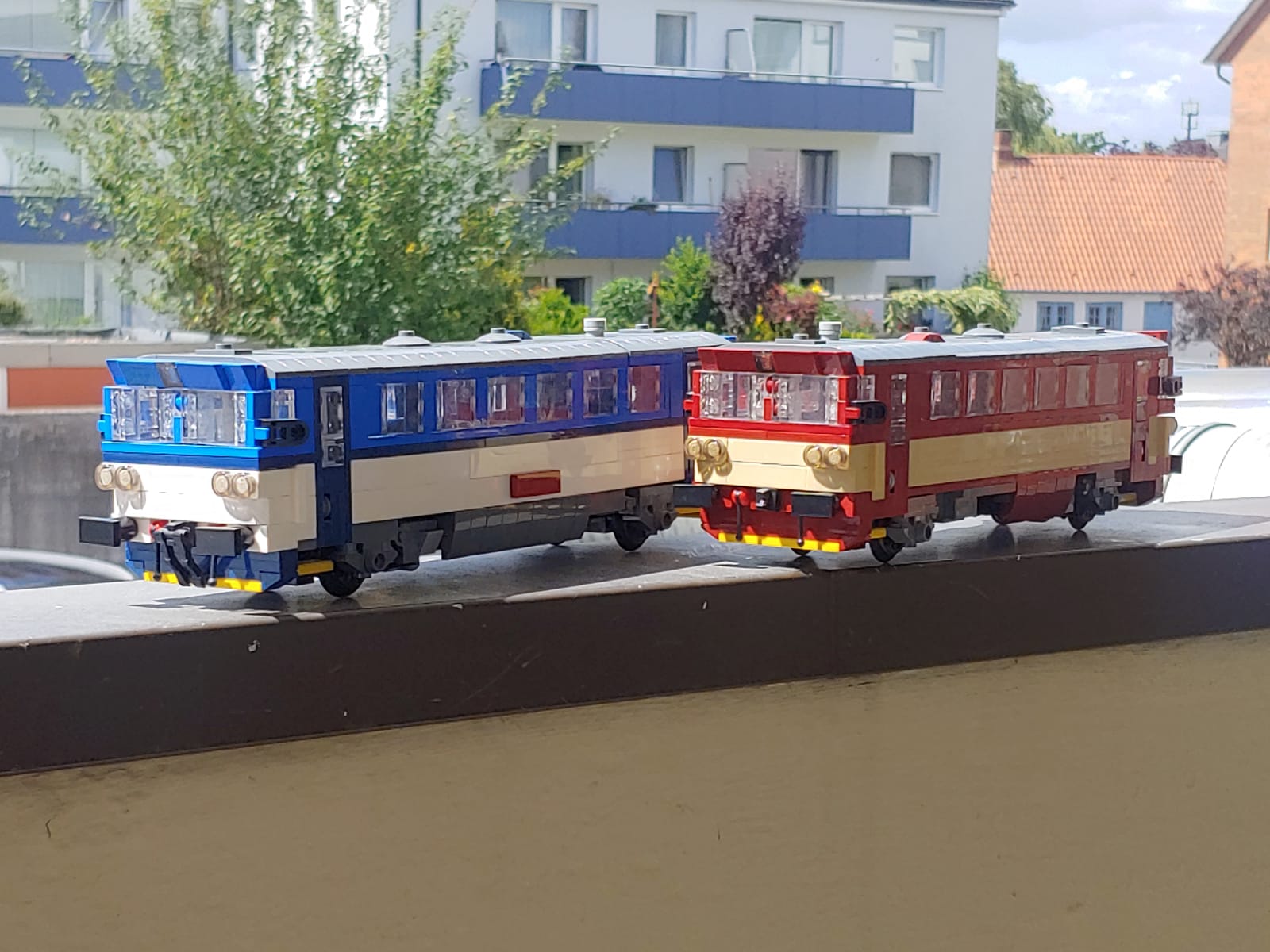Triebwagen der Reihe 809 und 810 der ČD Noppenbahner